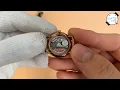 MARC JACOBS Amy Dinky Watch Black leather MBM1227 26mm 5ATM Watch Inside Battery Replacement