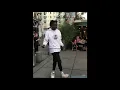 Download Lagu In Paris, the street dancer Salif Lasource moonwalk on \