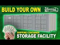 Using Shipping Containers as Self-Storage Facilities - Passive Income