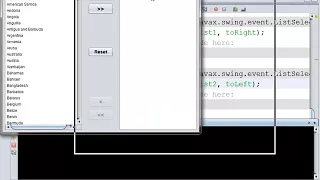 How to Use JList Part2End in Java Netbeans