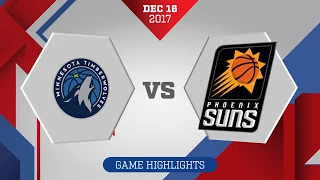 Phoenix Suns Vs Minnesota Timberwolves December 16 2017 