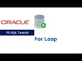 58 For Loop in Oracle