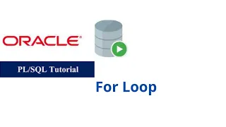 58 For Loop in Oracle