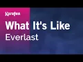 Download Lagu Karaoke What It's Like - Everlast *