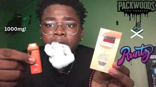 PACKWOODS X RUNTS DISPO REVIEW BLINKERS ONLY