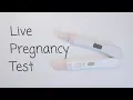 Live Pregnancy Test 15DPO Brooke Jay