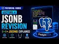 PostgreSQL JSONB Revision Master JSONB Before Moving Ahead Lecture 4