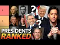 U S Presidents RANKED Who Was The Most Legendary