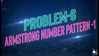Day36-Armstrong Number Pattern 1 using While Loop Easy Logic Explanation 2025