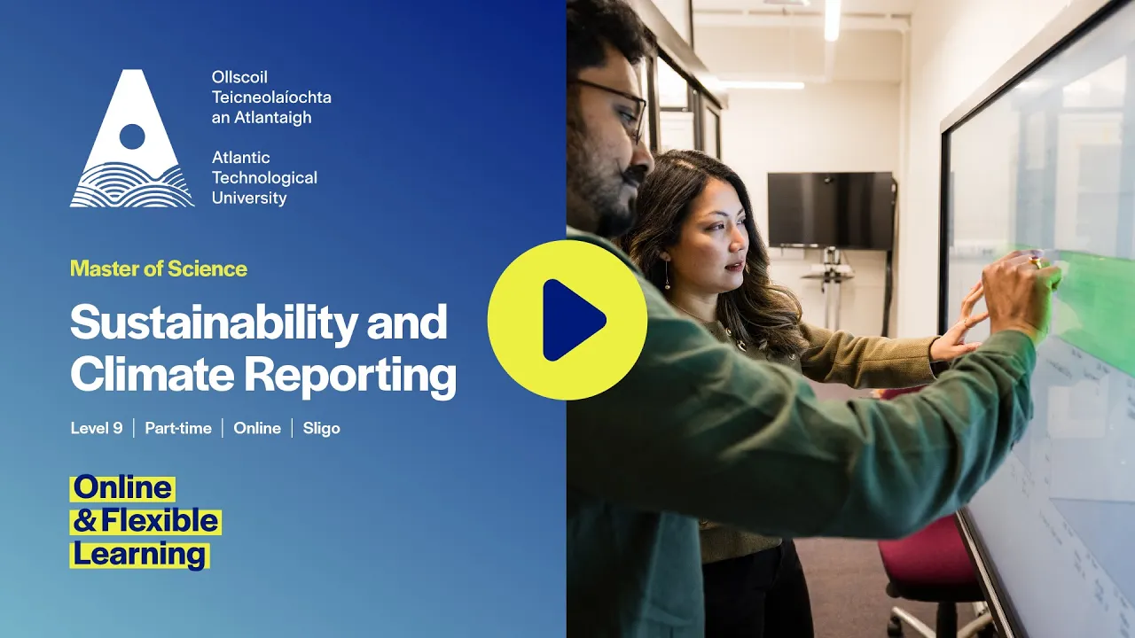 Sustainability and Climate Reporting Course Video