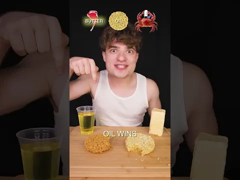 Mantequilla frente a aceite (Giant Food)