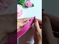 Eva Glitter Foam Sheet Rose Flower Making