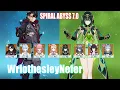 C0 Wriothesley C0 Nefer Spiral Abyss 7 0 Genshin Impact