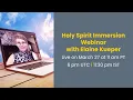 Holy Spirit Immersion Webinar with Elaine Kueper