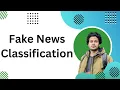 Data Science Machine Learning Project NLP - Fake News Classification using Machine Learning