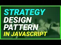 Design Patterns in Javascript The Strategy Design Pattern in Javascript