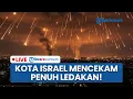 Download Lagu 🔴Mencekam! Penampakan Langit Israel Dihujani 370 Rudal Haj Qassem Milik Iran, Kota Penuh Ledakan