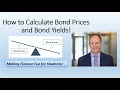 How to Calculate Bond Prices and Bond Yields using Excel