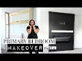 DIY SHIPLAP ELECTRIC FIREPLACE BUILD Mantel Primary Bedroom Makeover Pt 4 House to Home Update