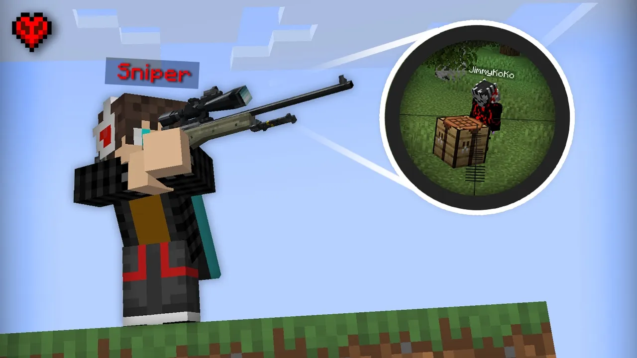 จบ Minecraft แต่มีสไนเปอร์ไล่ล่า | OwenKz Manhunt