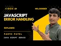 Error Handling in JavaScript Try Catch Finally Tutorial