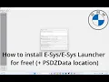 How to install E-Sys E-Sys Launcher for FREE Step by Step Guide