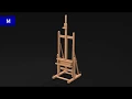 Cavalletto da studio Studio easel M18