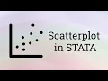 Graphs in STATA Scatterplot