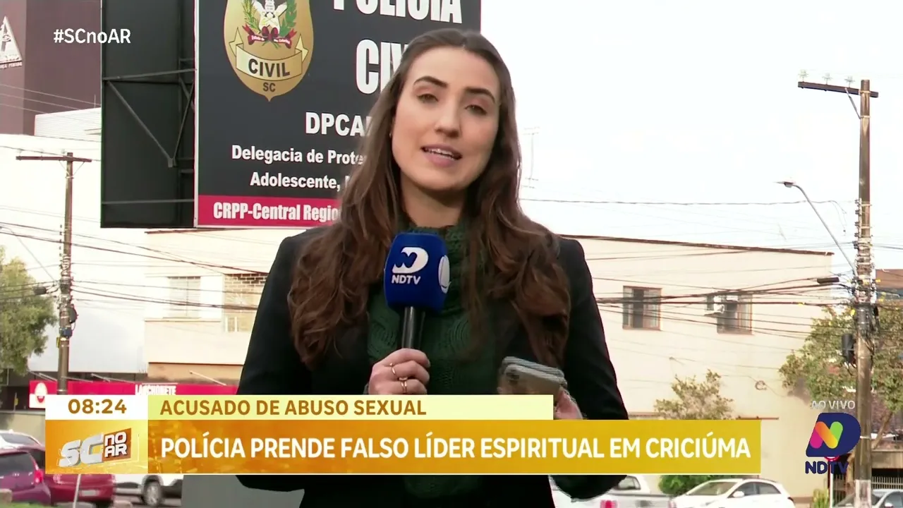 Acusado de abuso sexual: policia prende falso líder espiritual em Criciúma
