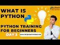 Python Training Learn Full PYTHON Course for Beginners Python Course Day 3 English batch