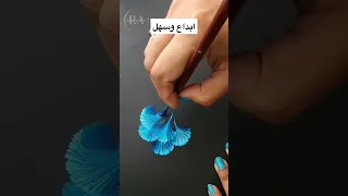 رسم ورد بشكل سهل 