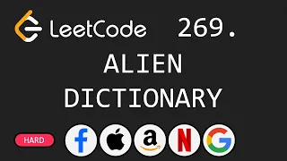 Alien Dictionary - Leetcode 269