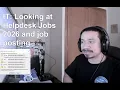 IT Looking at Helpdesk Jobs 2026 and Job posting