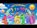 Download Lagu Let’s Count 1 to 10! | Fun Number Rhyme for Kids | Learn to Count with Animals
