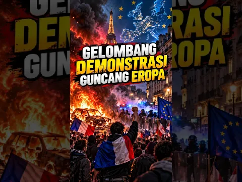 Gelombang Demonstrasi Guncang Eropa