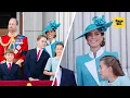 Download Lagu Kate Middleton shares a laugh with her children at first Trooping the Colour since cancer remission