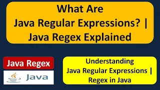 What Are Java Regular Expressions Java Regex Explained Regex in java