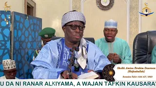 Download Ramadan Tafsir: 12 | Sheikh Aminu Ibrahim Daurawa MP3