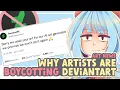 DeviantART Just Betrayed Its Whole Community DreamUp AI Controversy SPEEDPAINT COMMENTARY