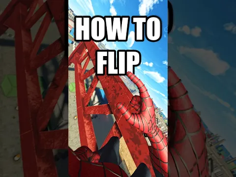 HOW TO DO FLIPS IN THIS SPIDERMAN VR MOD