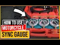 Alpha Moto Motorcycle Vacuum Carburetor Synchronizer Synchronization Carb Sync Gauge Tool