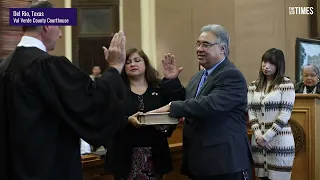 Elected Val Verde County s Take Oath of Office 830 Times