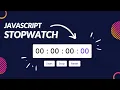 JavaScript Stop Watch Tutorial JavaScript Applications