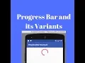 Android App Development part-10 Android ProgressBar Example