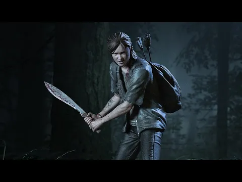 The Last of Us Part II: Ellie With Machete Statuette