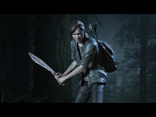 The Last of Us Part II: Ellie With Machete Statuette