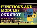 Functions Modules In Python One Shot
