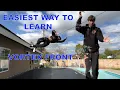 360 Front Flip Vortex tutorial on trampoline Learn Parkour Freerunning