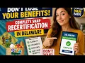 How to complete your SNAP recertification in Delaware