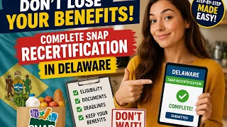 How to complete your SNAP recertification in Delaware
